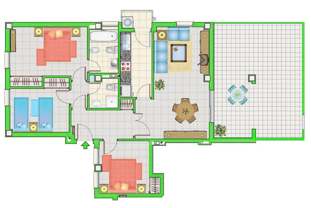 Piso Bajo 3 Habitaciones 2 Banos Y Gran Terraza Дения Экстерьер фото